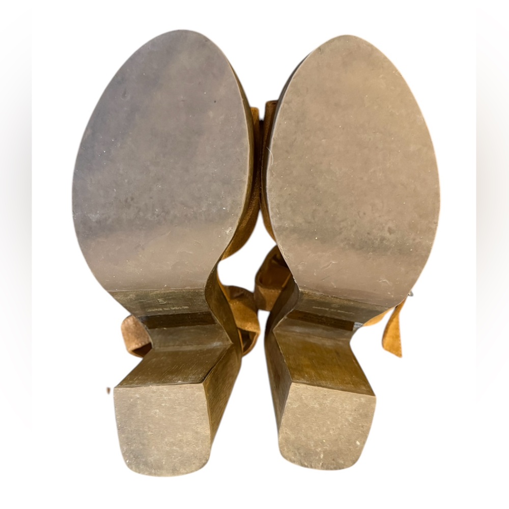 Lulu's Tan Platform Sandals - Picture 7 of 8